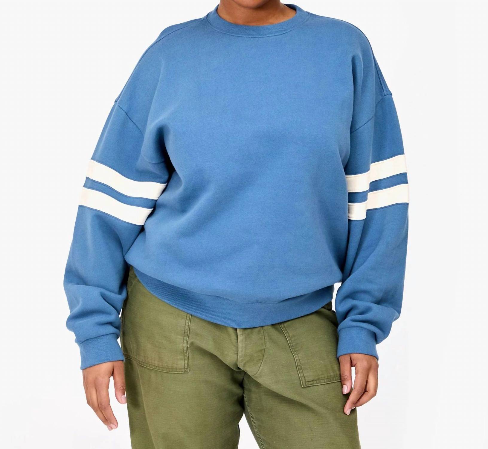 Clare V. - Oversized Varsity Sweatshirt
