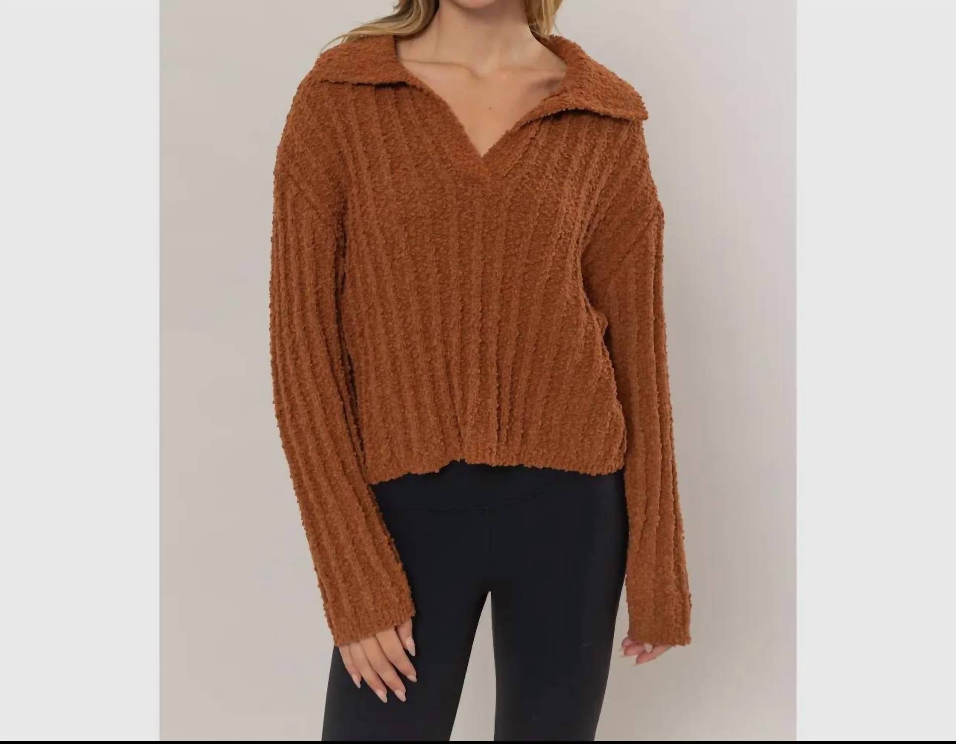 Hyfve - Carly Collared Sweater