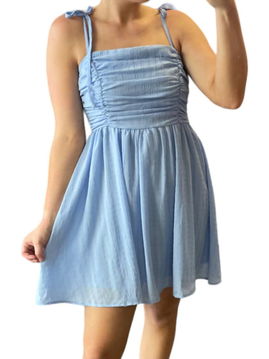 Le Lis - Ruched Smocked Back Dress