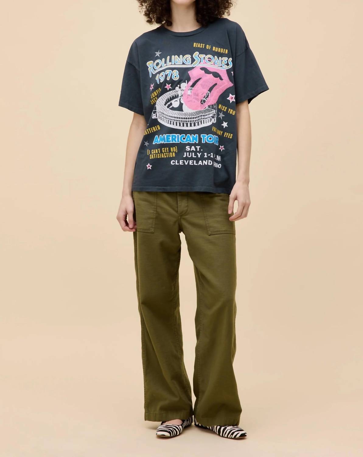 Daydreamer - Rolling Stones 1978 American Tour Tee