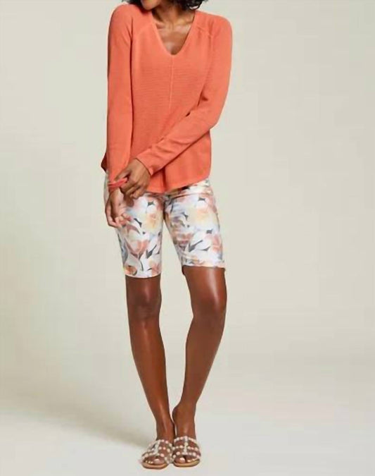 Tribal - Printed Knee Shorts