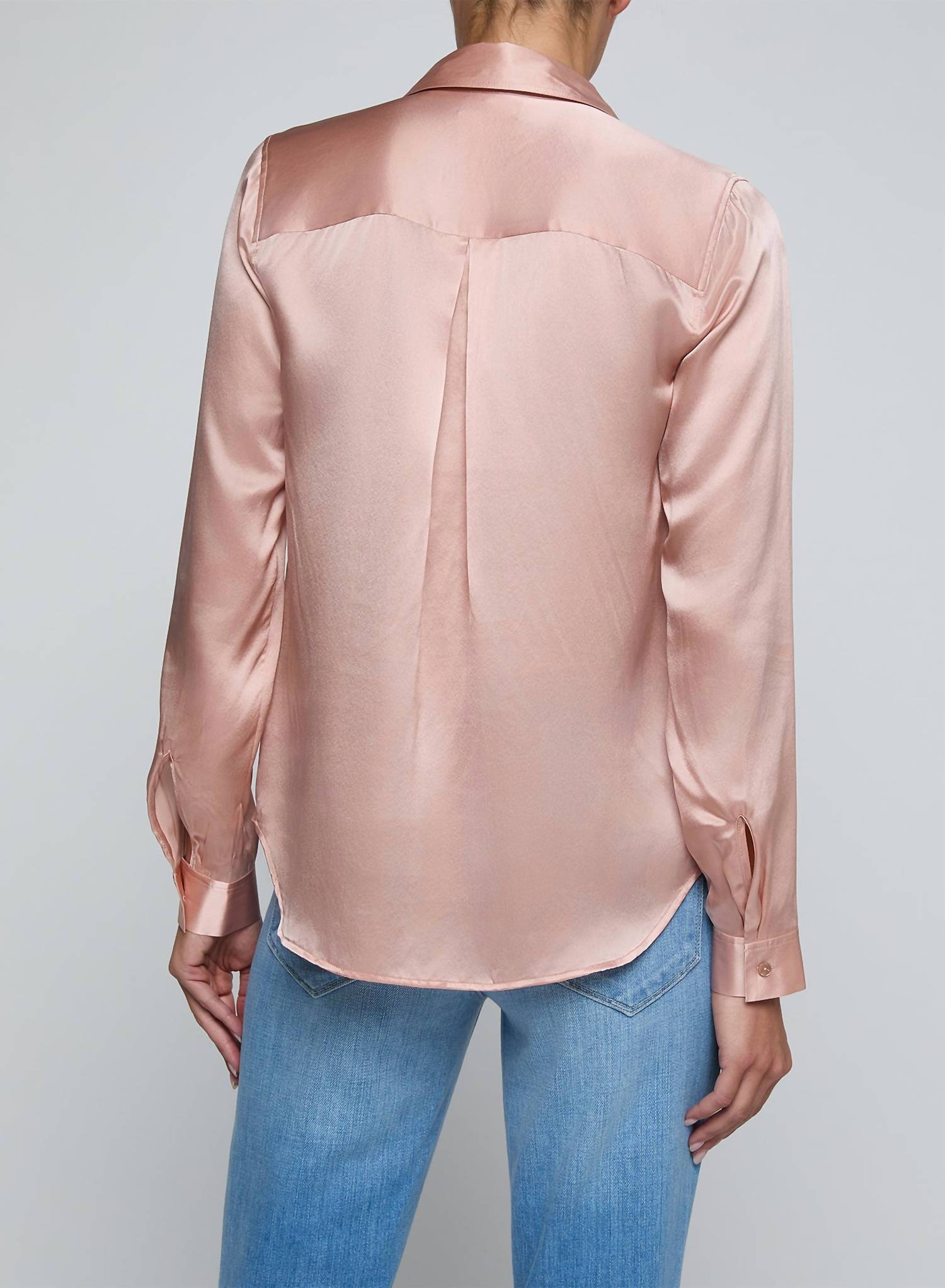 L'Agence - Tyler Silk Blouse