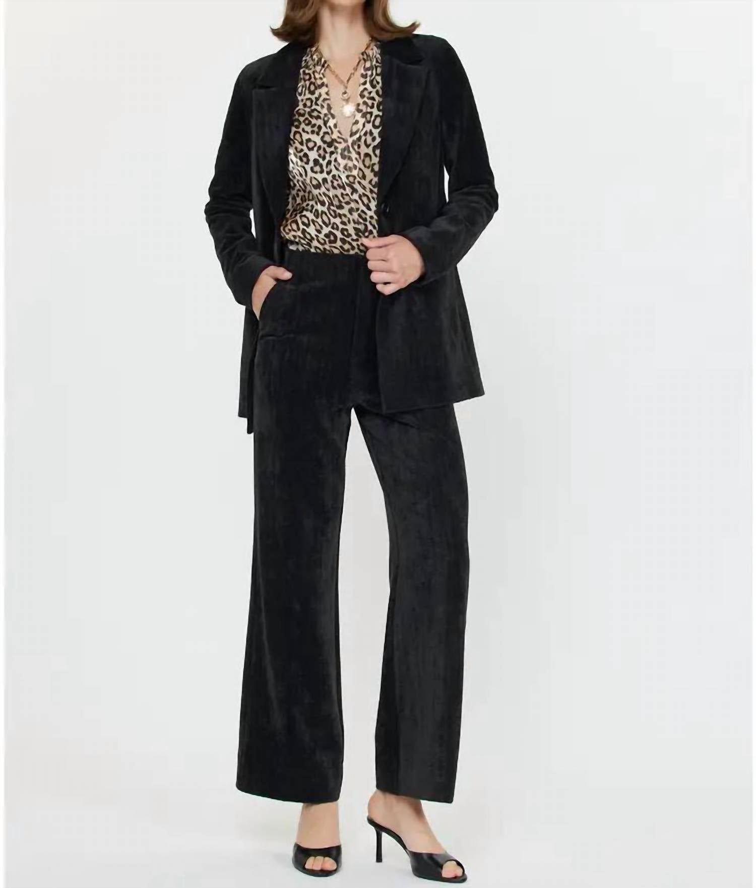 Current Air - Cali Corduroy Single Breasted Blazer