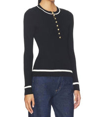 Rag & Bone - Kassy Rib Henley Top