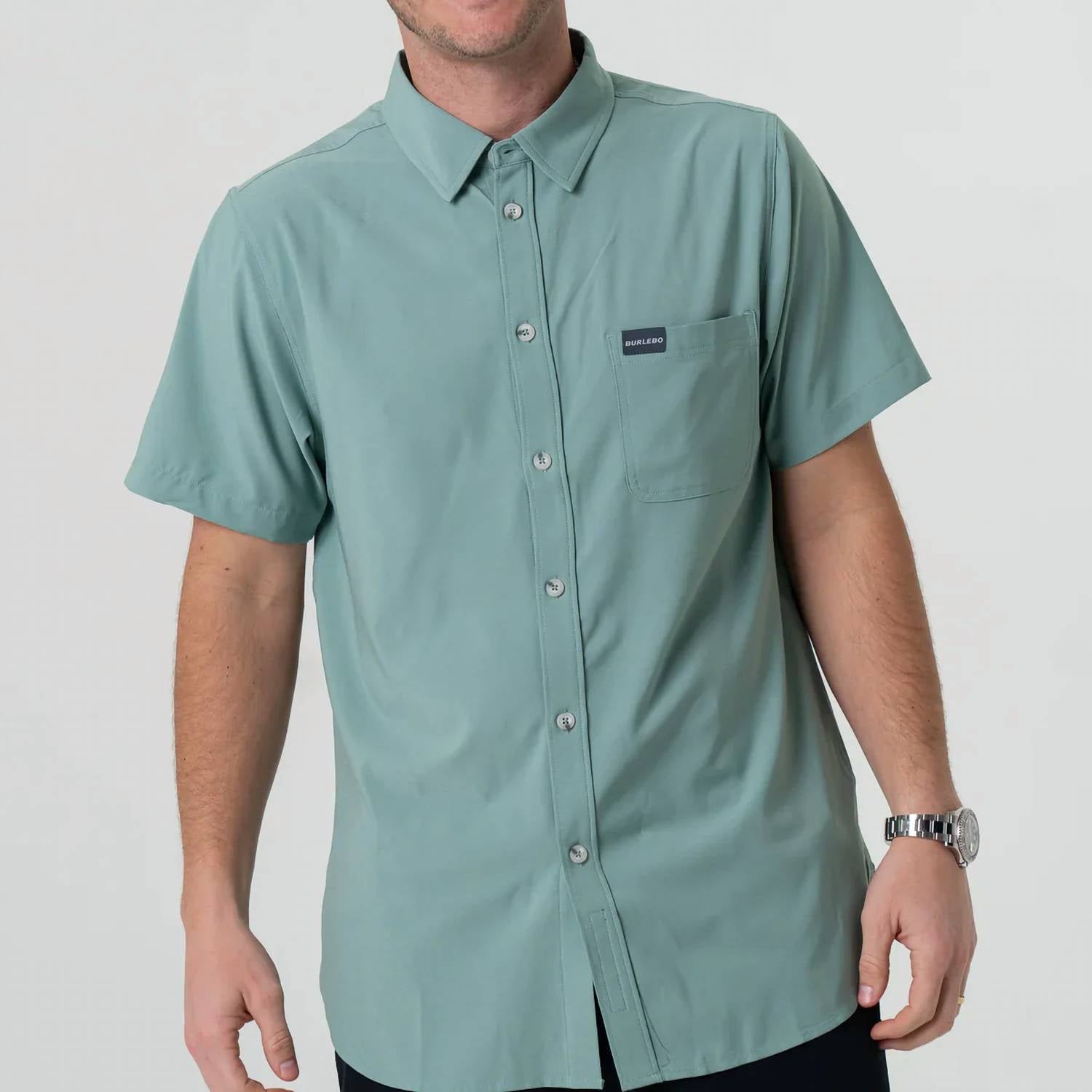 Burlebo - Performance Button Up Tee