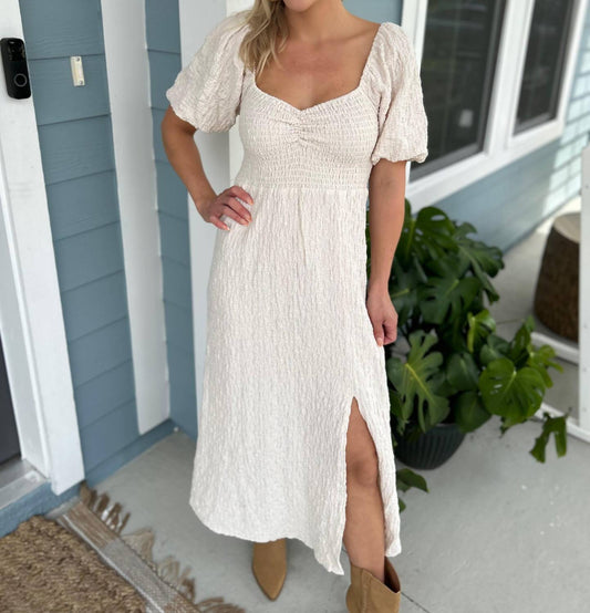 Saltwater Luxe - Pompas Midi Dress