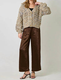 Mystree - Flecked Chunky Cardigan