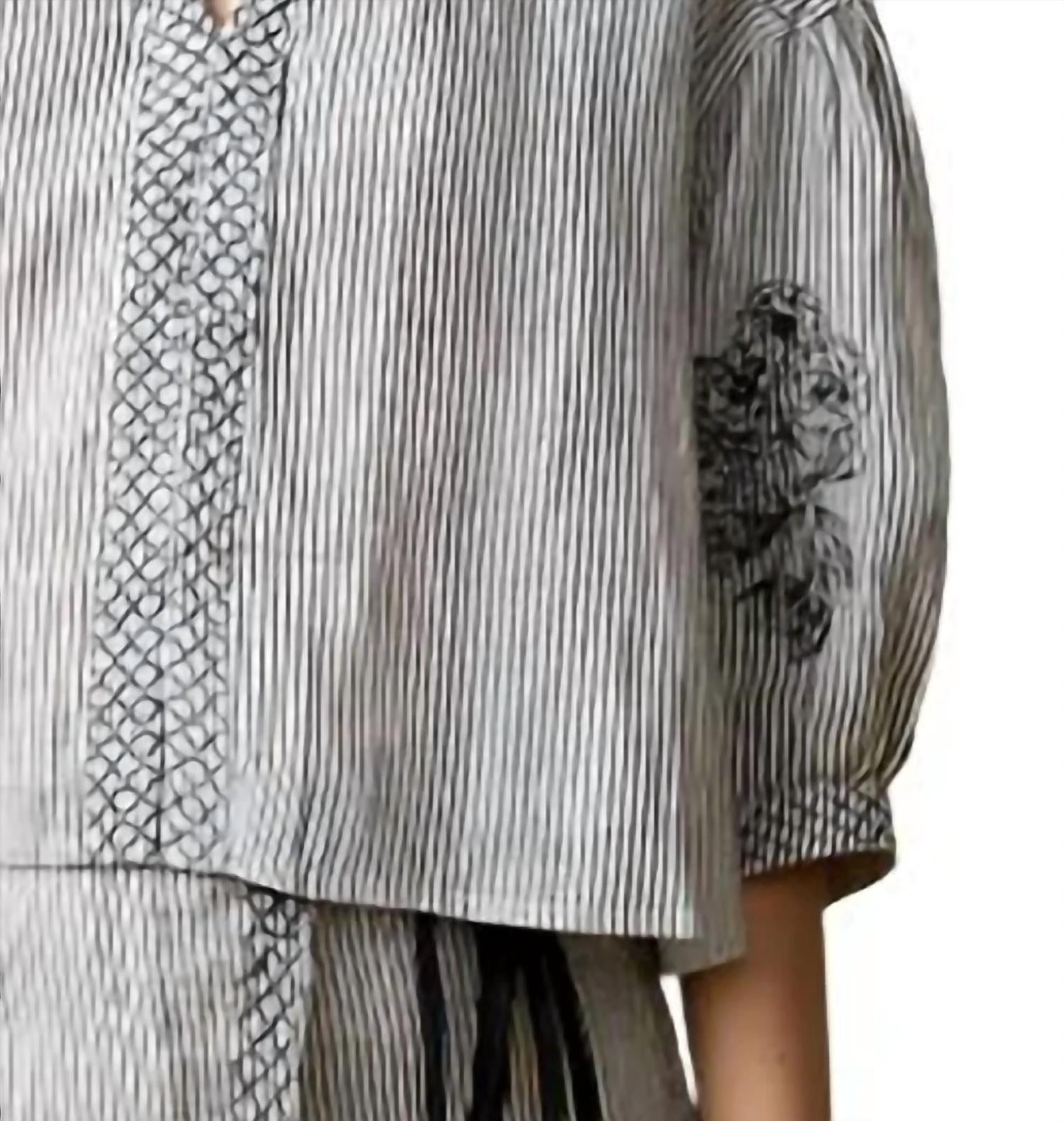 Aylaya - Stripe Finland Top