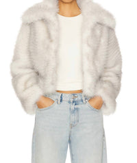 Loveshackfancy - Orlen Faux Fur Jacket