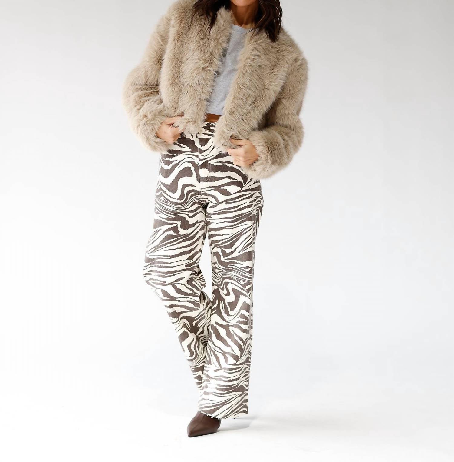 Miou Muse - Feelin' Wild Wide Leg Jean
