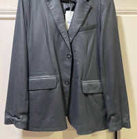 Remy Leather - Men's Classic Lambskin Leather Blazer