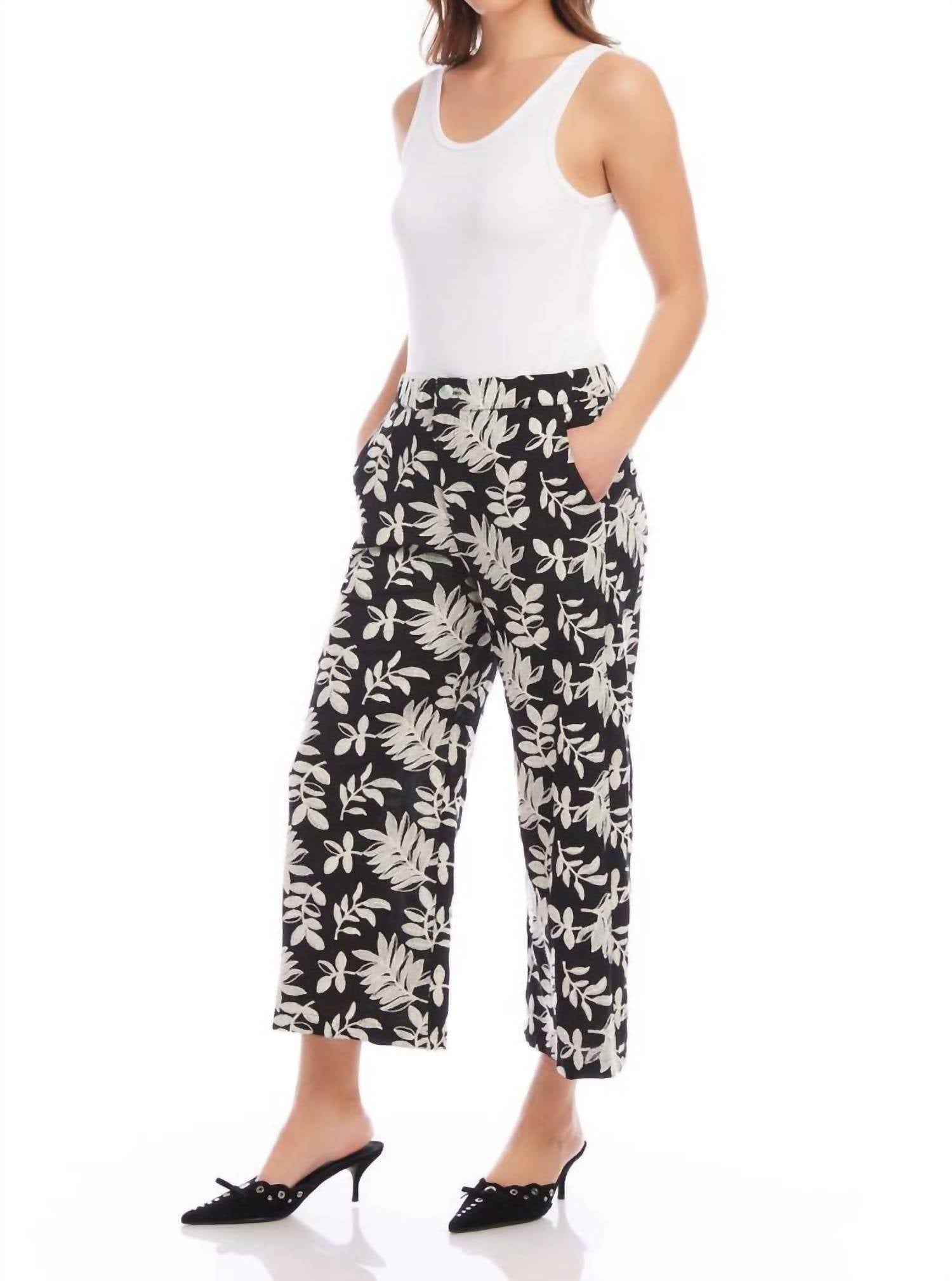 Fifteen Twenty - Rylie Cropped Pants