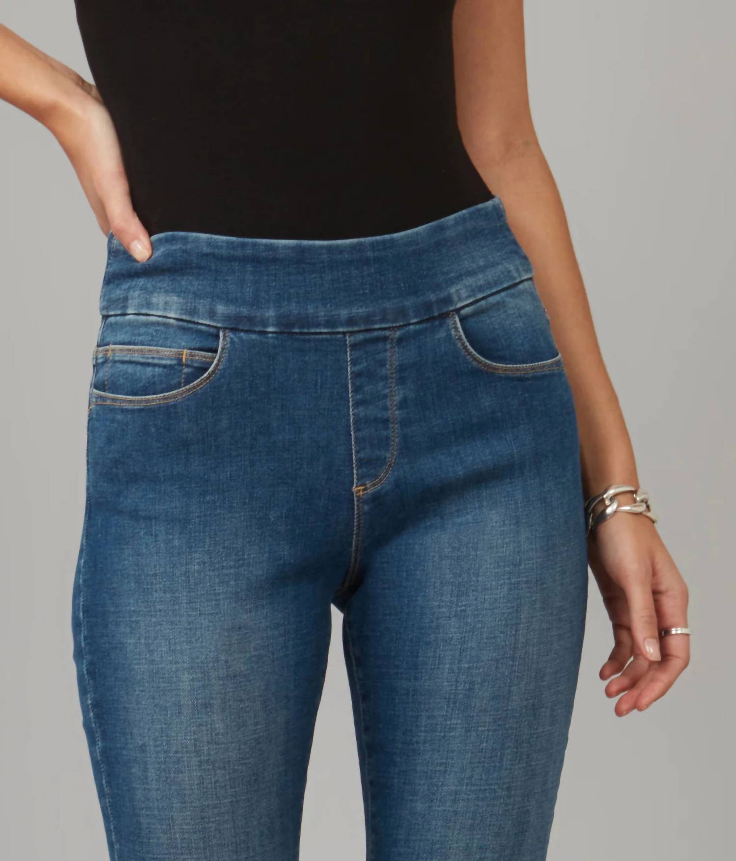Lola Jeans - ANNA HIGH RISE SKINNY PULL ON JEANS