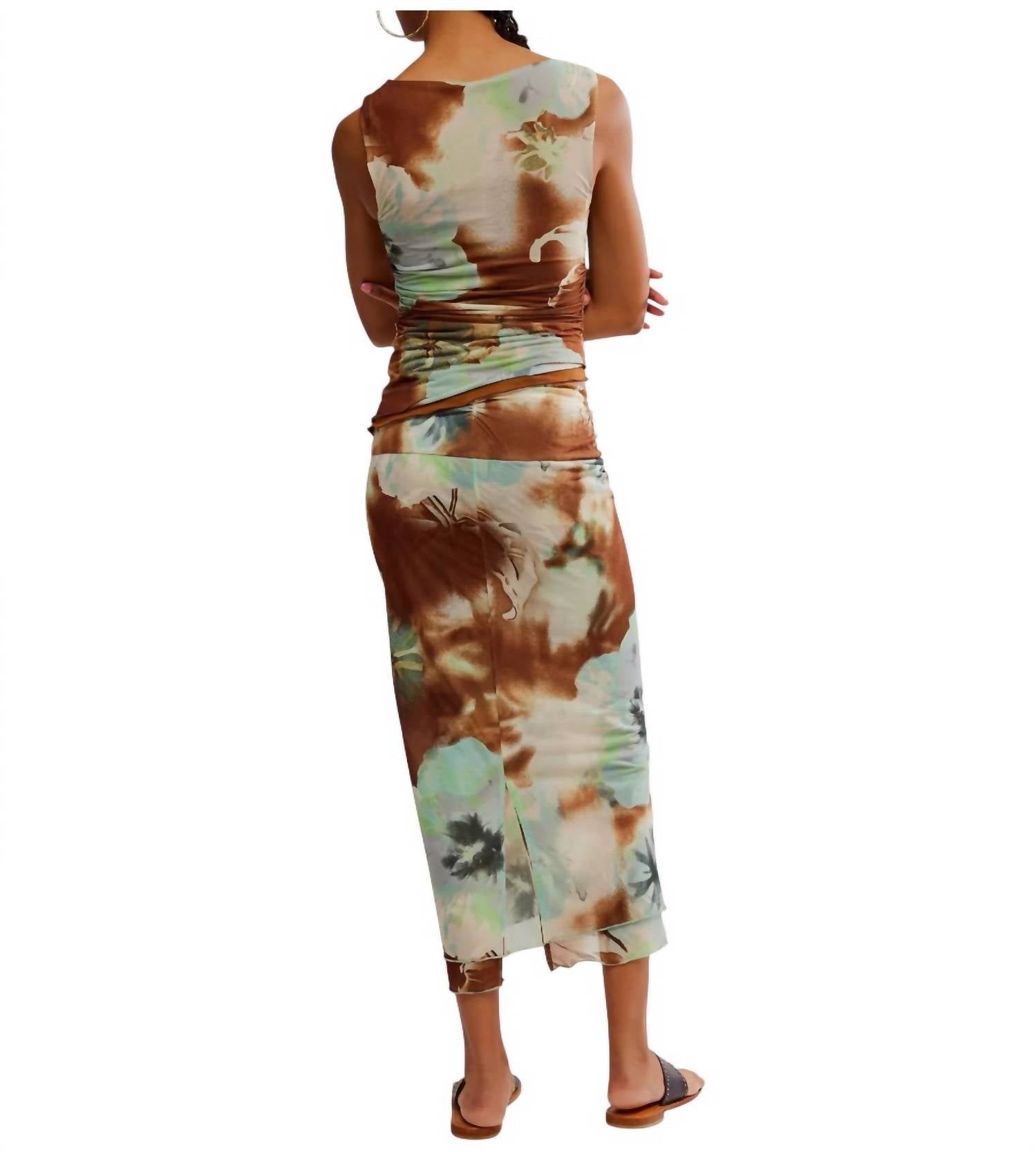 Free People - Sunset Mesh Maxi Skirt
