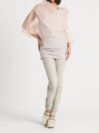 Planet By Lauren G. - Organza Jackie O Top