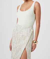 Toccin - Kate Tweed Wrap Skirt