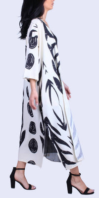 Gigi Moda - Esotico Long Linen Duster
