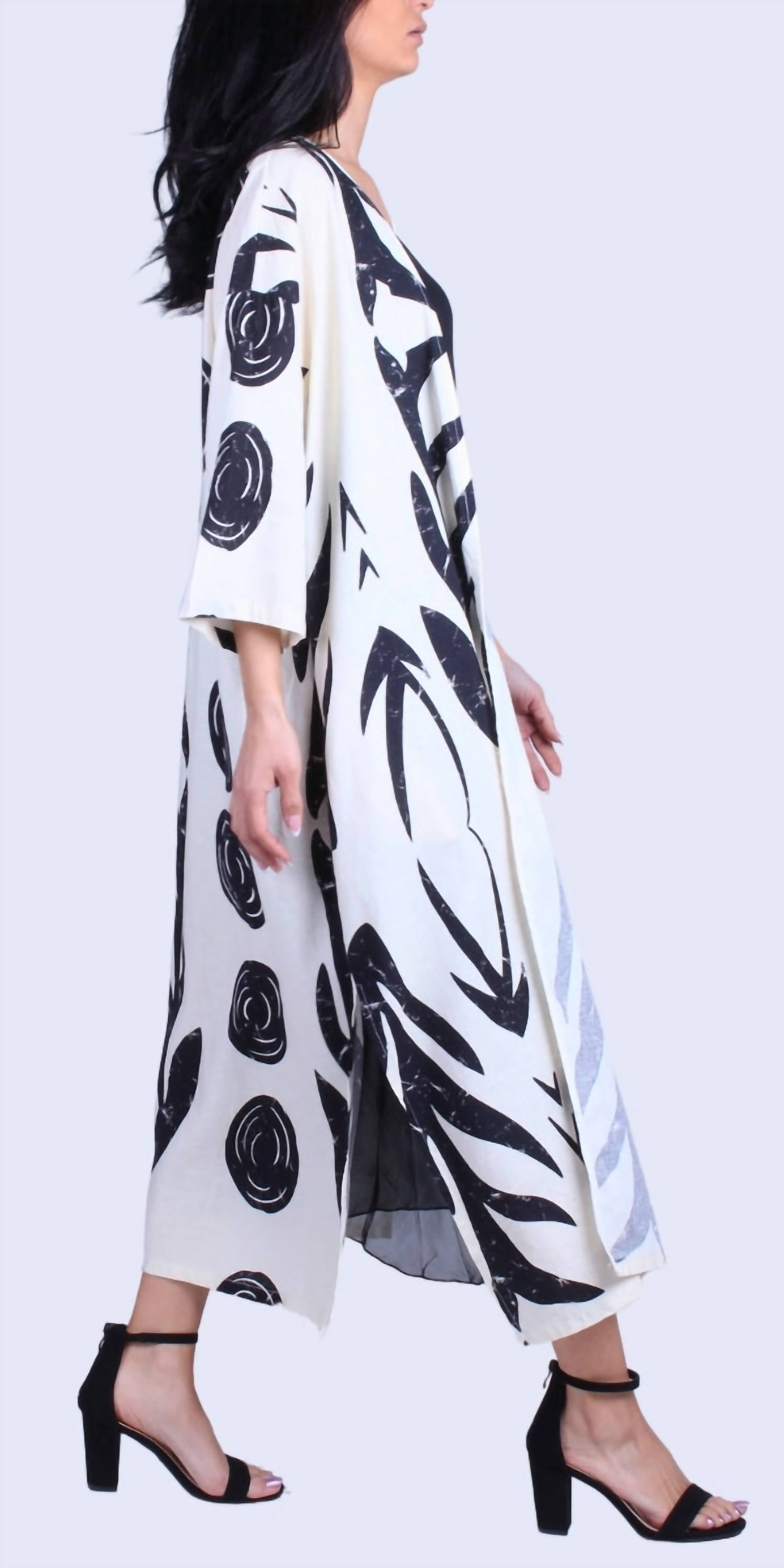 Gigi Moda - Esotico Long Linen Duster