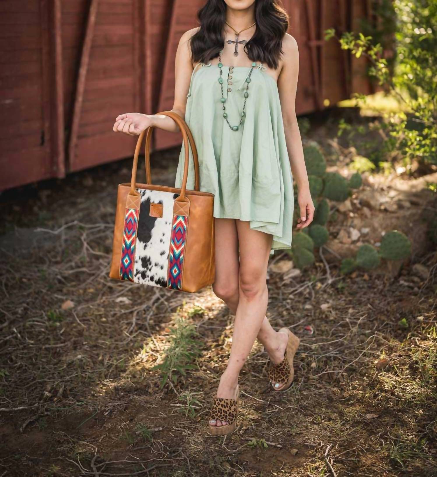 Sts Ranchwear - Women's Basic Bliss Cowhide Tote Bag