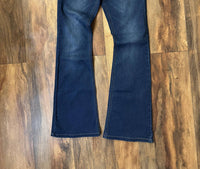 Kancan - Women's Button Fly Stretch Denim Bootcut Jeans