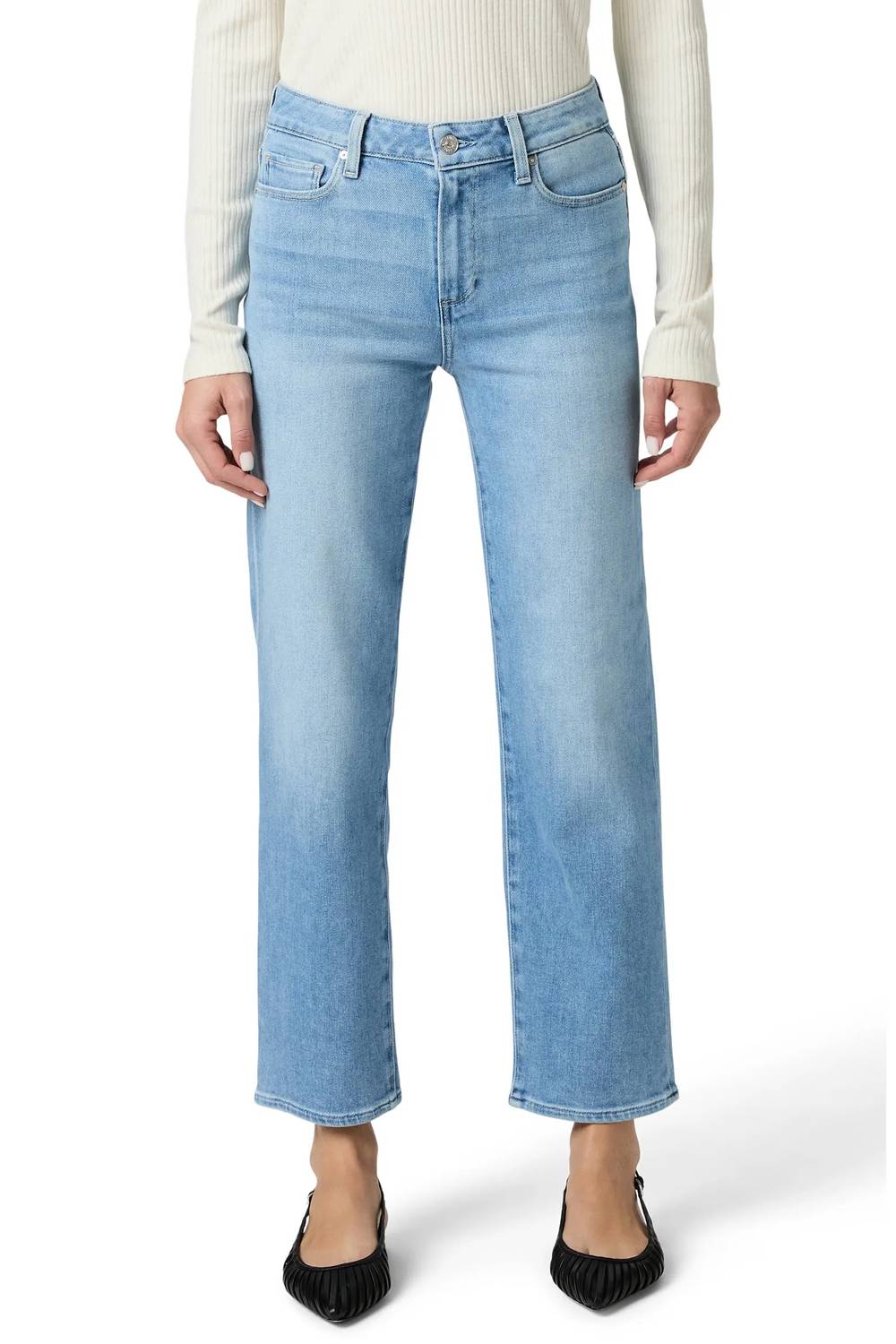 Paige - Mason Ankle Straight Leg Jeans