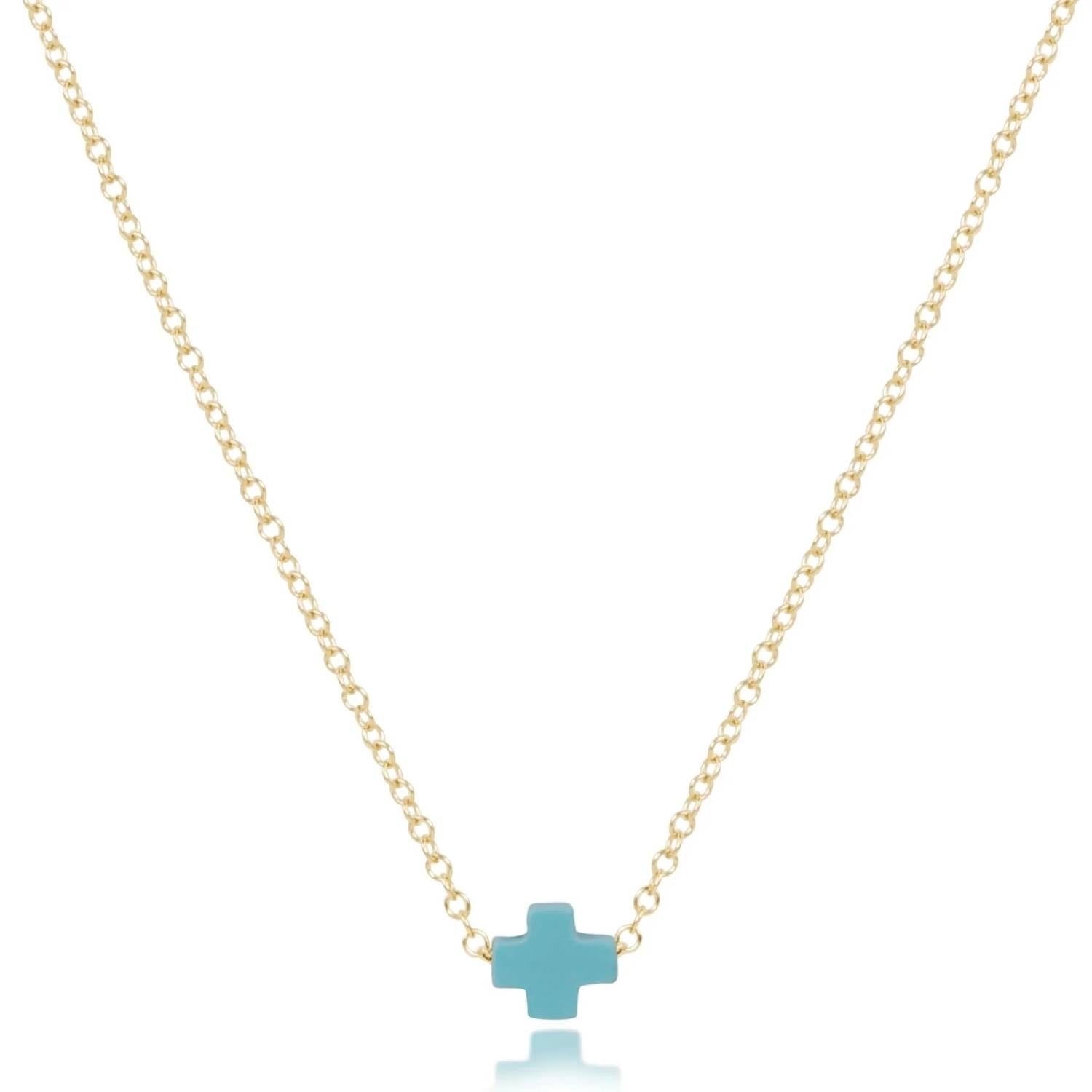 Enewton - Signature Cross Small Necklace