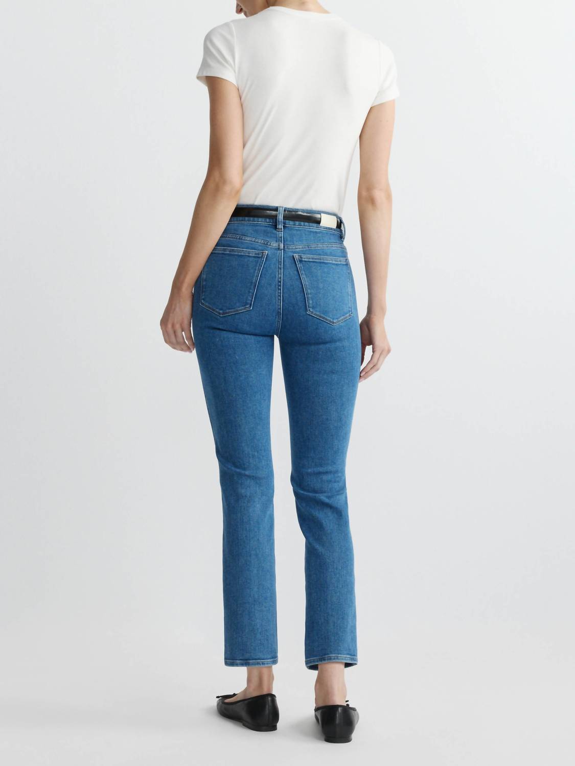Dl1961 - Women'S - Mara Straight Mid Rise Instasculpt Ankle Jeans