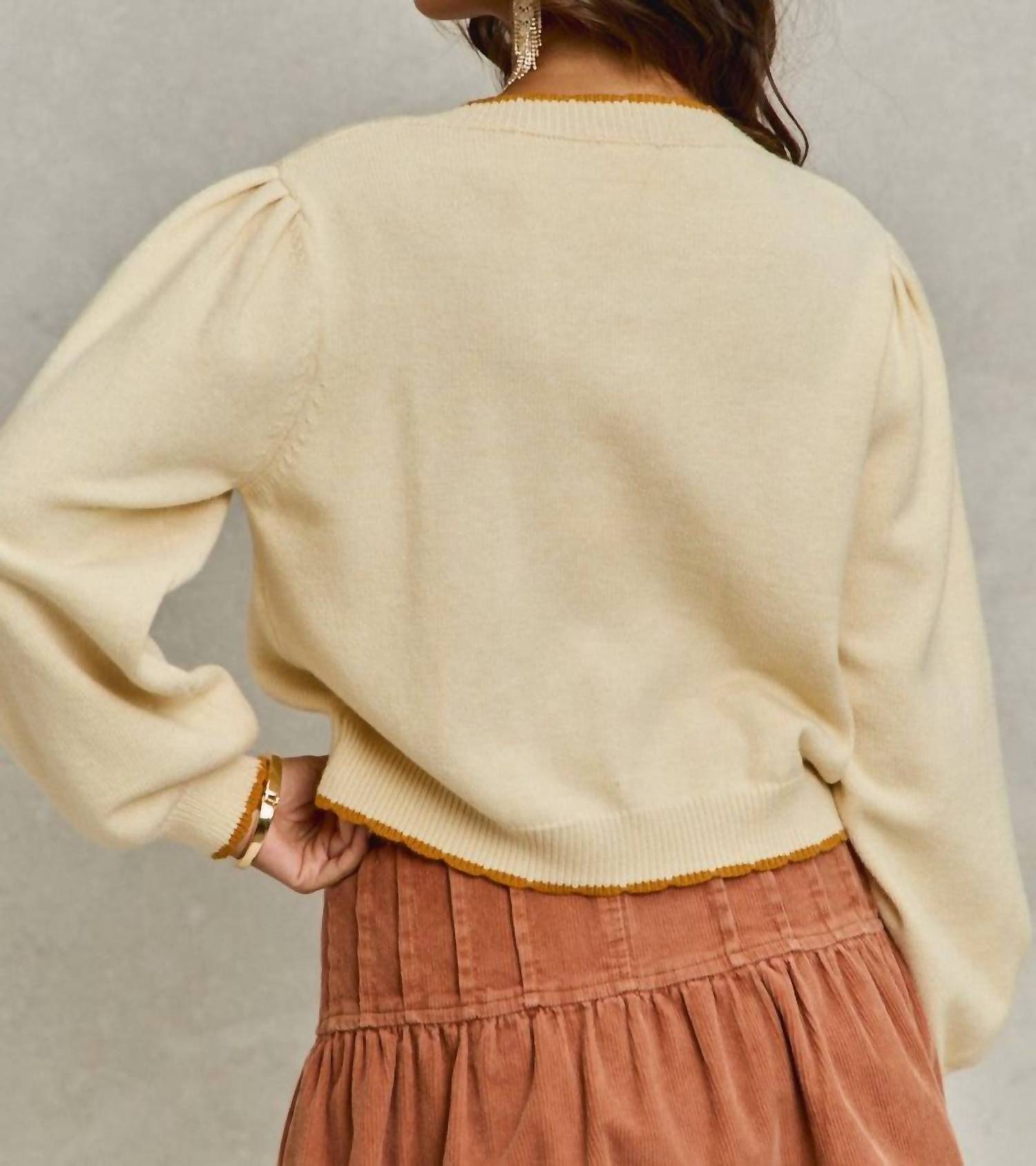 So Me - Ribbon And Rose Cardigan