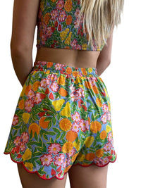 Dress Forum - SWEET MINDSET SCALLOPED SHORTS