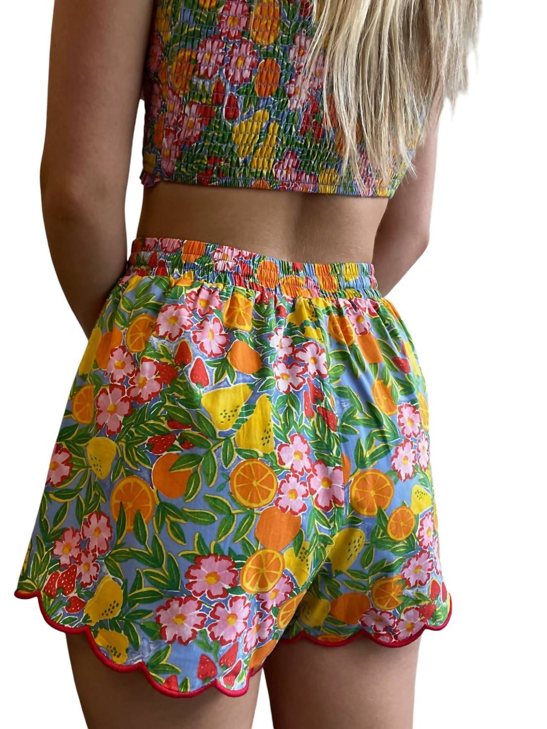 Dress Forum - SWEET MINDSET SCALLOPED SHORTS