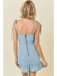 Day + Moon - For Keeps Denim Mini Dress