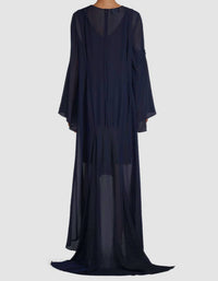 Akris Punto - Sheer Long Sleeve Dress With Liner