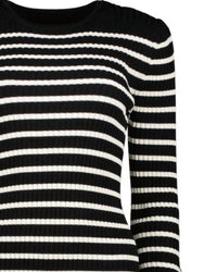 Bishop + Young - Women's Stripe Long Sleeve Sweater