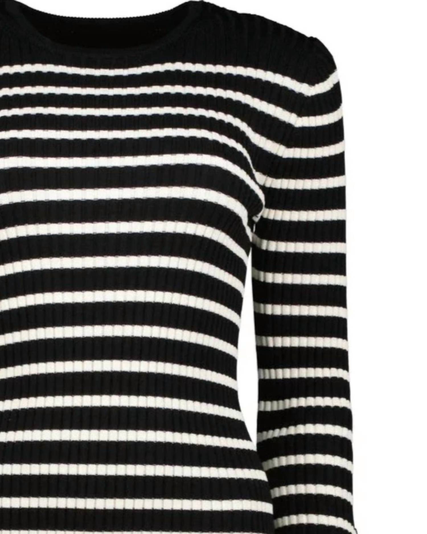 Bishop + Young - Women's Stripe Long Sleeve Sweater