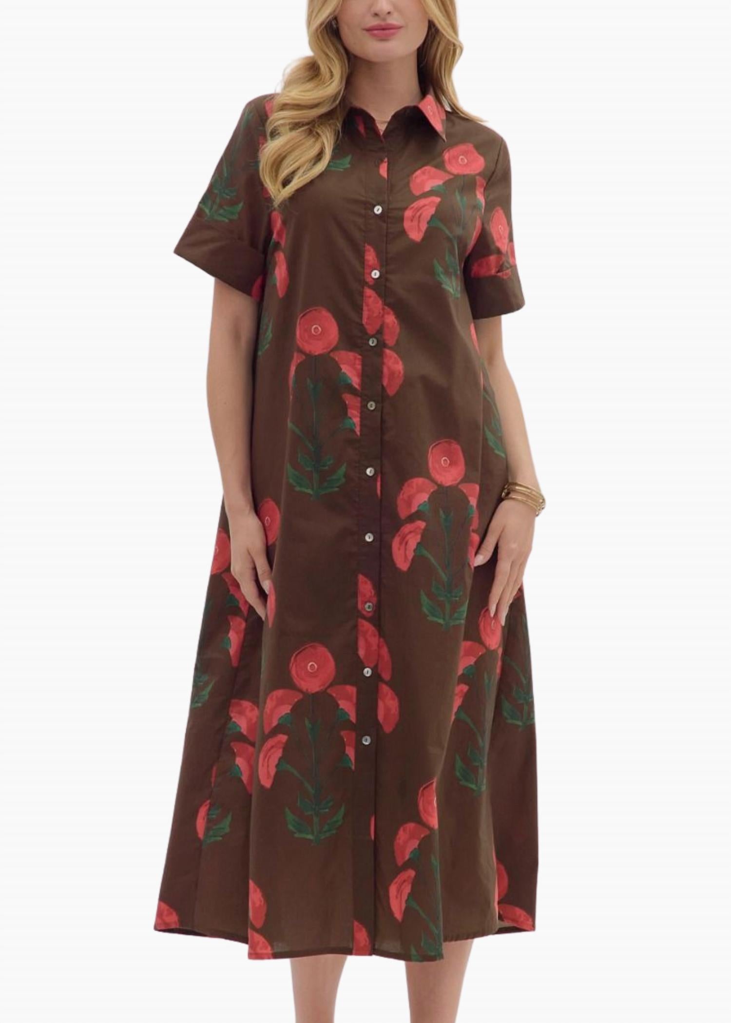 Entro - Lori Midi Dress