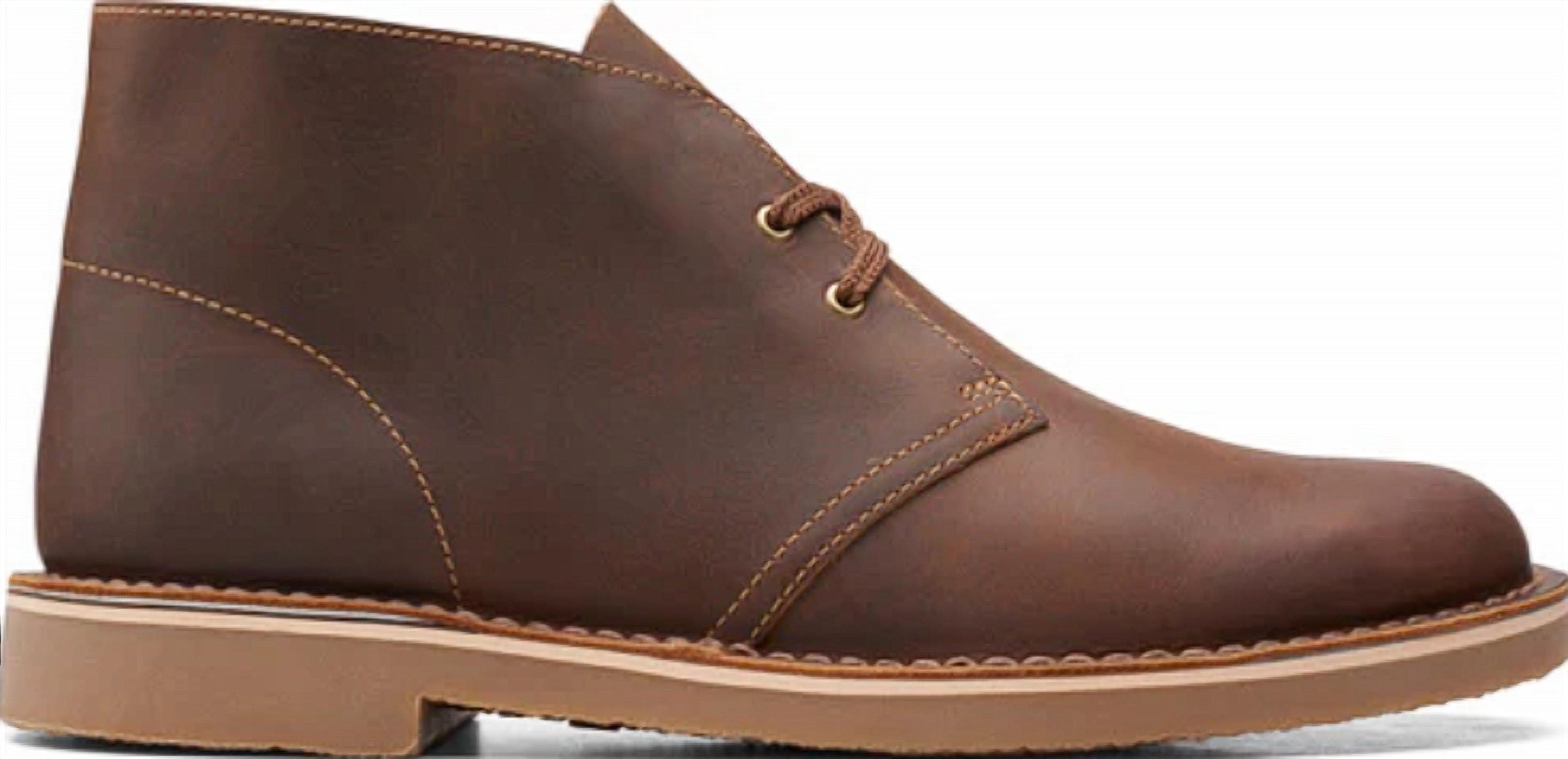 Clarks Men's Bushacre 3 Boot in beeswax - men's boots - detail view