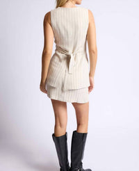 Sage The Label - Classic Pinstripe Vest