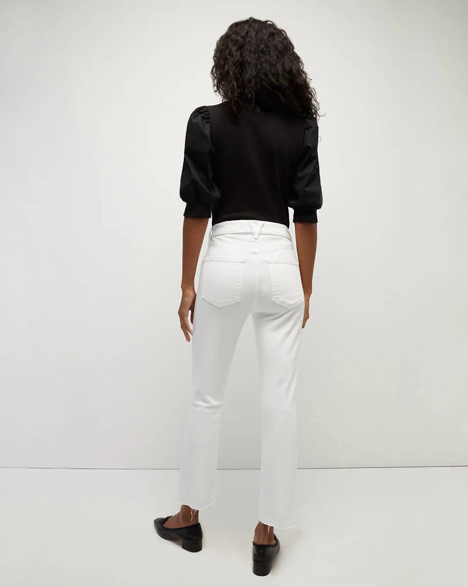 Veronica Beard - Carly Kick Flare Raw Hem Jeans