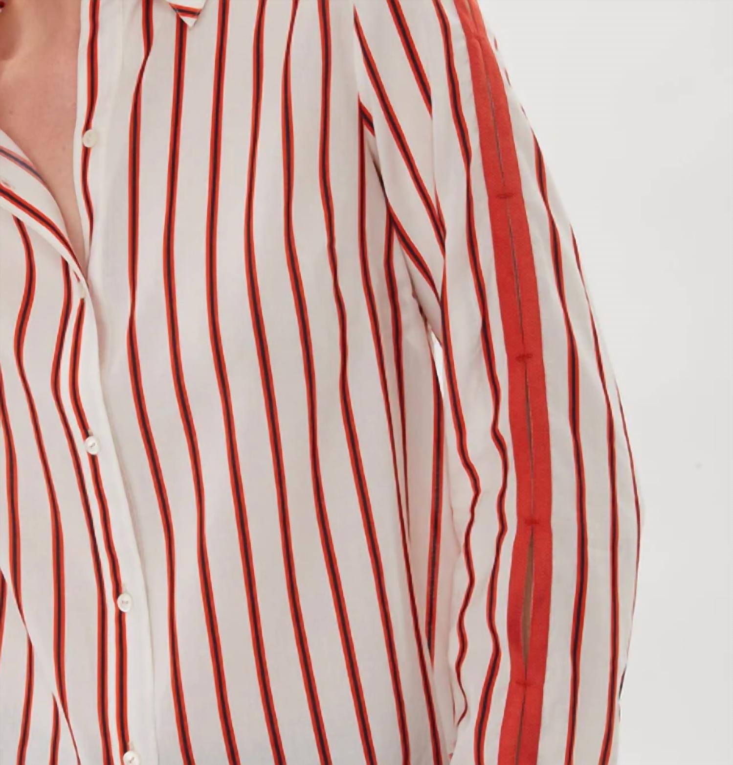 Ecru - Davis Shirt w/Twill