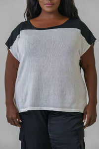 Mat Fashion - Knitwear Tee - Plus Size