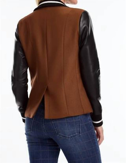 Fdj - Mixed Media Blazer