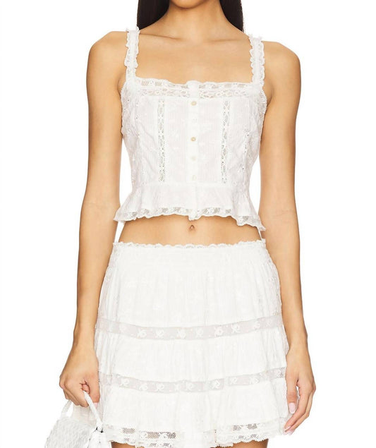 Loveshackfancy - Vietta Cami Top