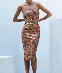 Le Superbe - Misfits Cherry Tube Midi Dress
