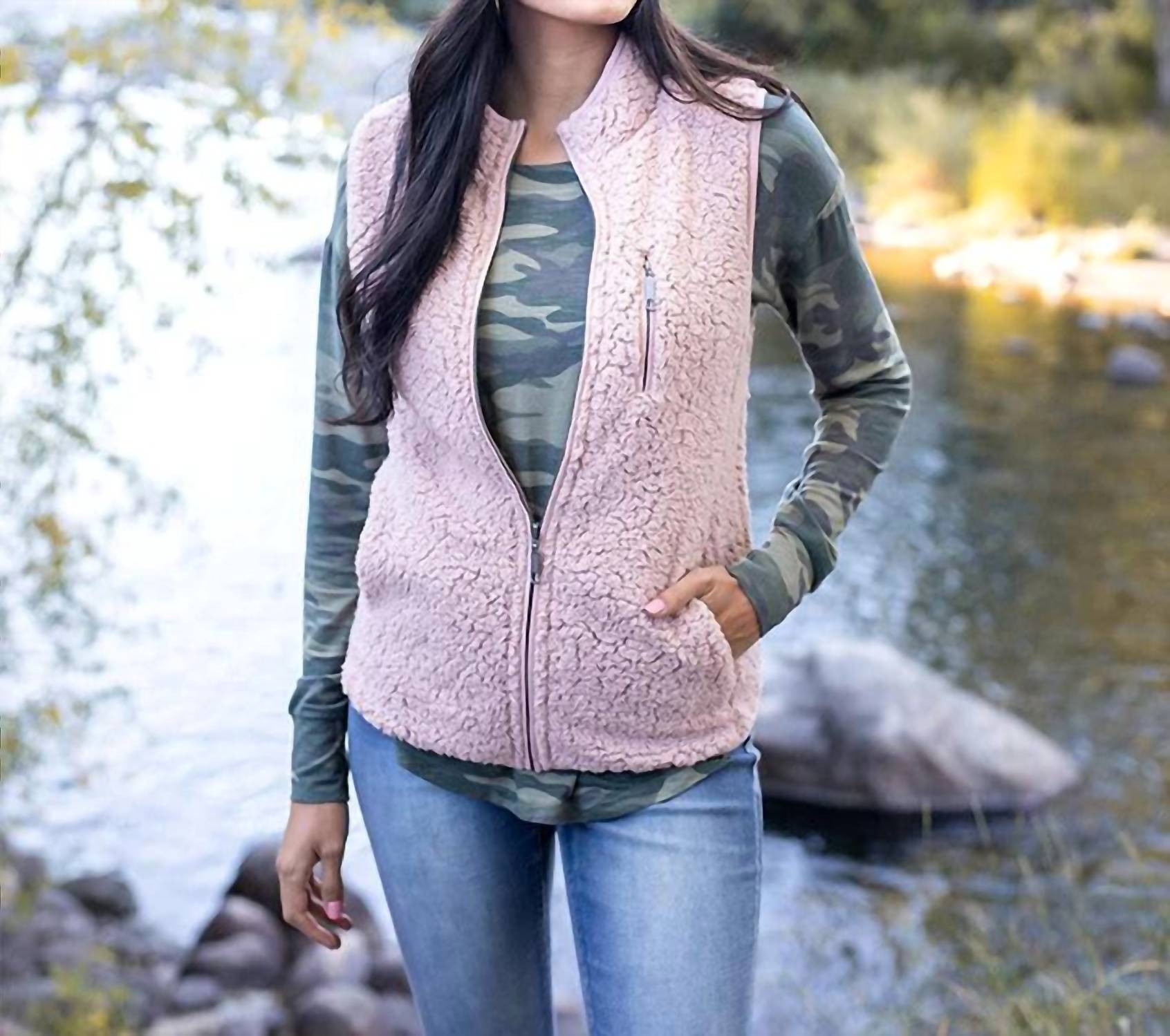 Grace And Lace - Sherpa Vest