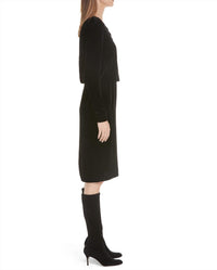 Lafayette 148 - JOSEPHINA VELVET DRESS