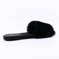 solei sea Women's Ziela Slippers in black - women's shoe - alternate view