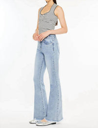Kancan - Jazmin High Rise Flare Jeans