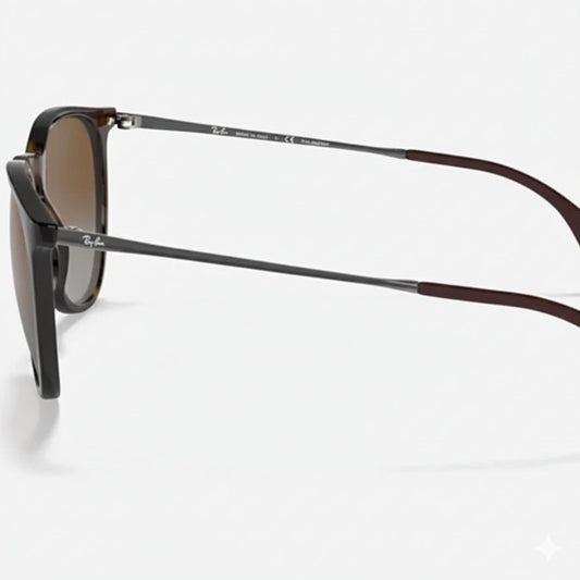 Ray Ban - Women's Erika Polished Light Havana Sunglasses