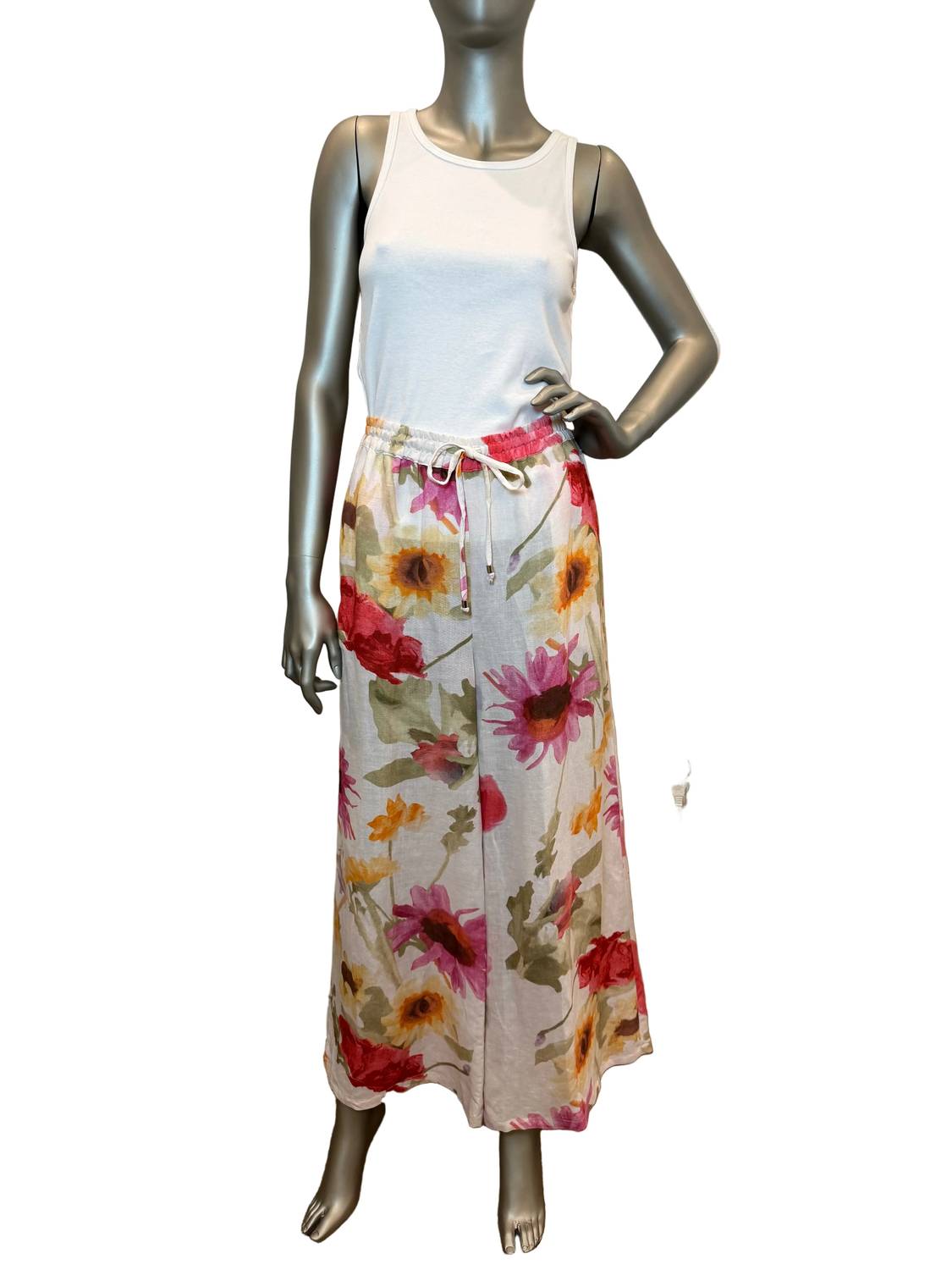 Tolani - Women's Fonda Linen Wide Leg Pants