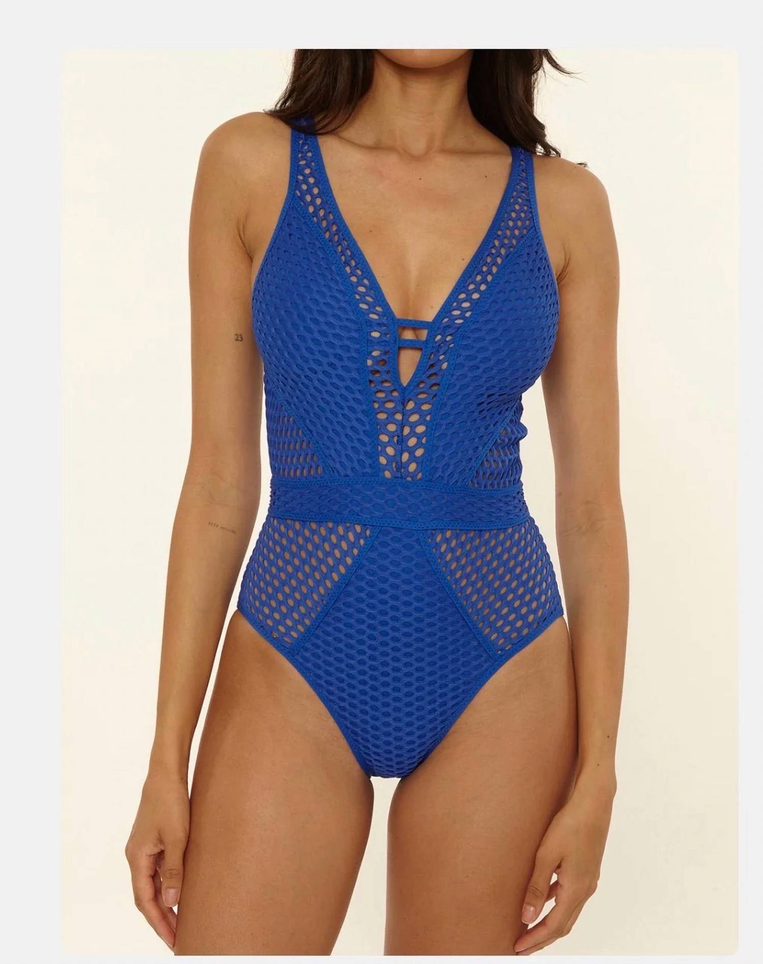 Becca By Rebecca Virtue - Castaway Plunge One-piece Swimsuit